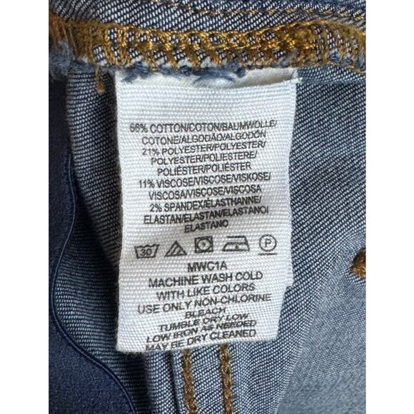 Free People Penny Pull-on Flare denim jeans; elastic waist Size 31 - Picture 4 of 4